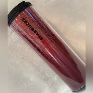 Starbucks Red Sparkle Tumbler